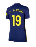 Atletico Madrid Julian Alvarez #19 Venkovní Dres pro Dámské 2025-26 Krátký Rukáv